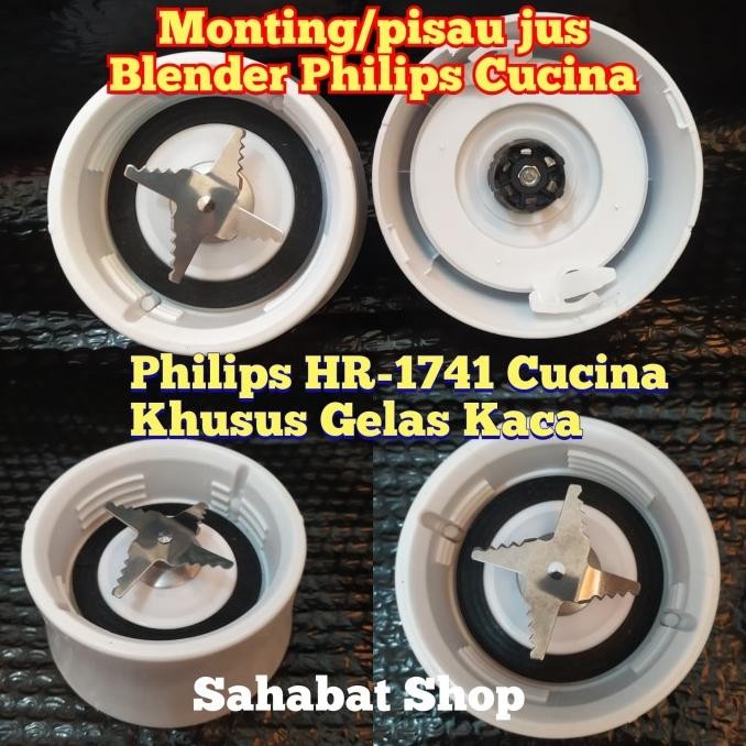 

Berkualitas PISAU MOUNTING JUS BLENDER PHILIPS HR-1741 CUCINA GELAS KACA