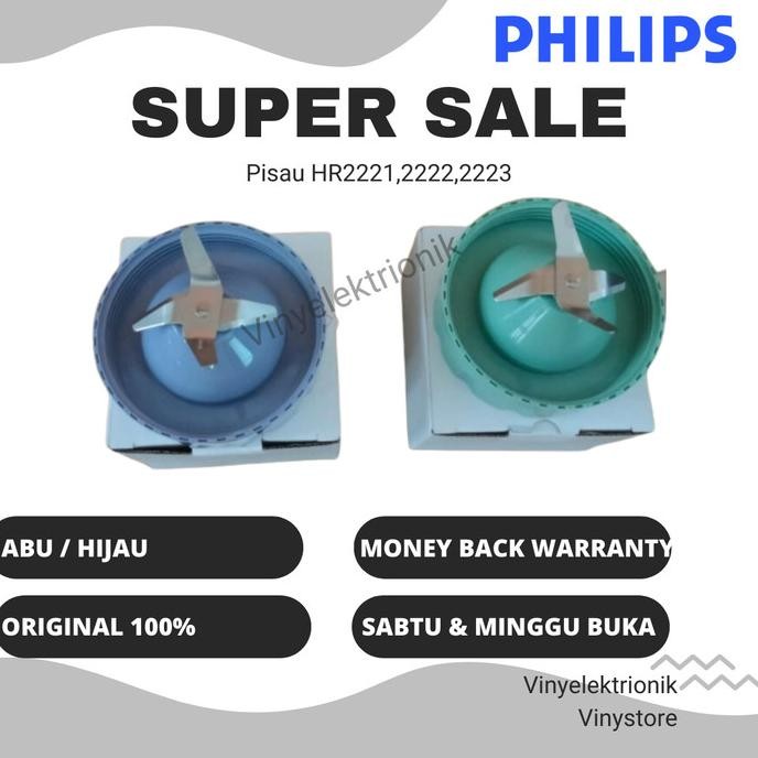 

Berkualitas Philips Pisau Blender Jar Besar HR2221 HR2222 HR2223 / HR-2221 Ori New