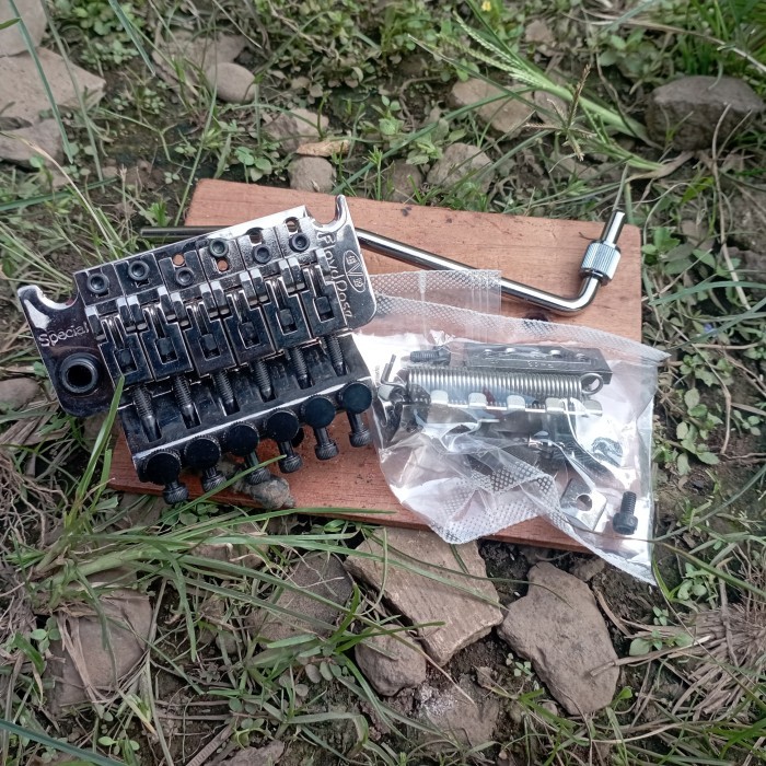 Bridge Gitar Floyd Rose Special EVH Left Hand Black Nickel Tremolo