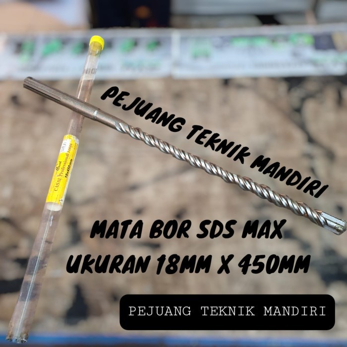 $+$+$+$+] MATA BOR BETON TEMBOK SDS MAX 18MM / MATABOR BETON SDS MAX 18 MM