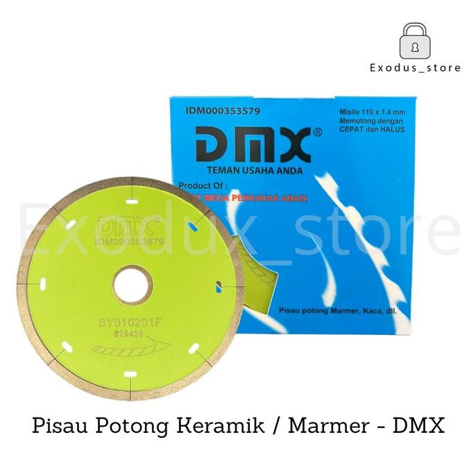 

Berkualitas Pisau potong keramik / marmer / granit DMX misile 4" / diamond wheel