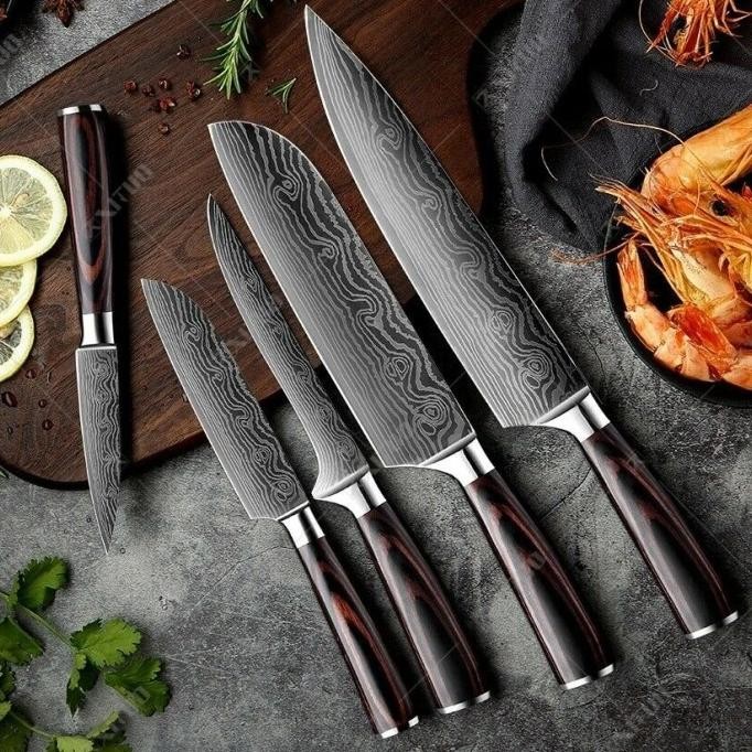 

Berkualitas Pisau Dapur Knife Chef Pisau Daging Pisau Jepang Anti Karat