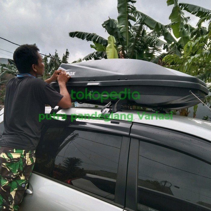 Laris Roof Rack Box Bagasi Atas Mobil Toyota Agya Ayla