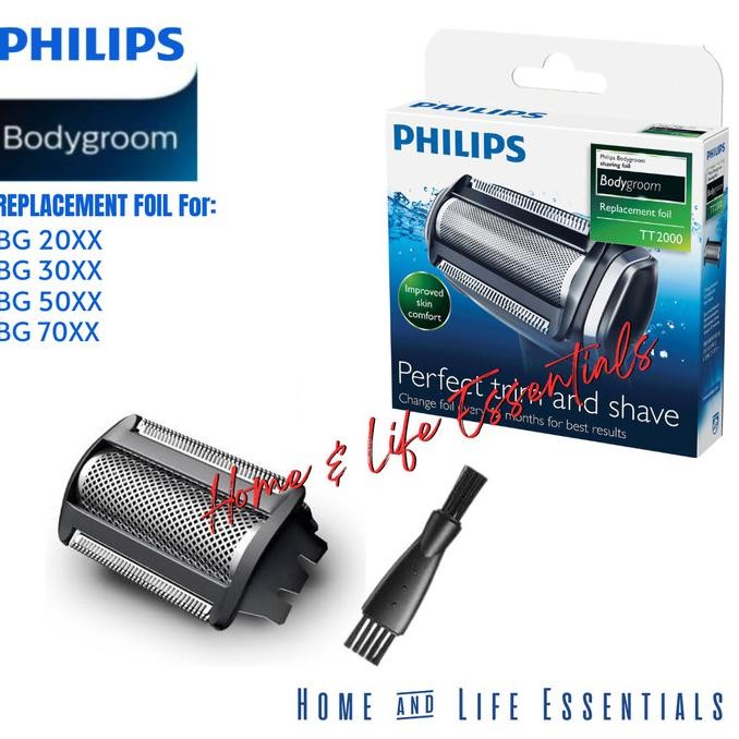 

Berkualitas Refill Philips Bodygroom BG3005 BG3007 BG50xx BG70xx Mata Pisau Philips Bodygroom TT2000