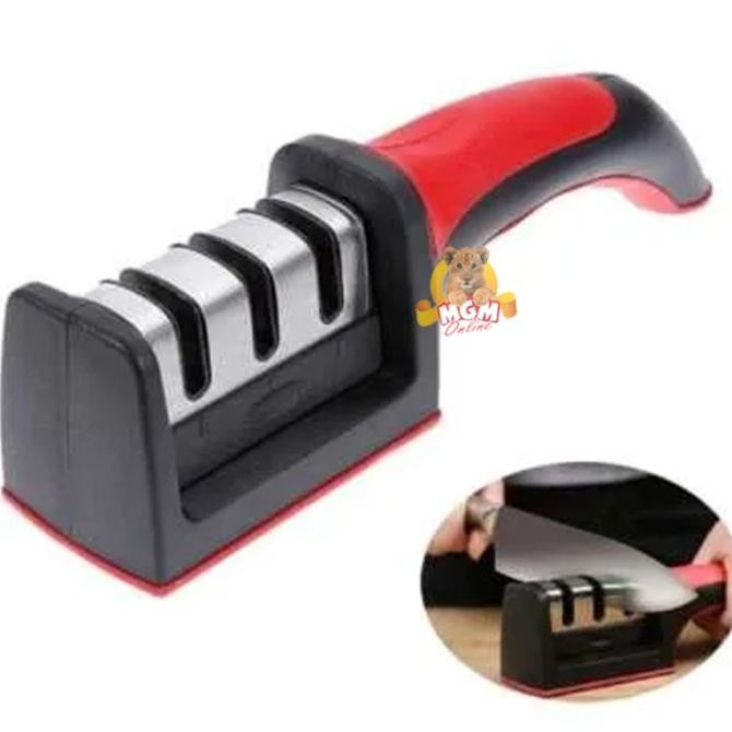 

Berkualitas Pengasah Asahan Pisau Alat Pengasah Pisau & Gunting Cortex 3in1