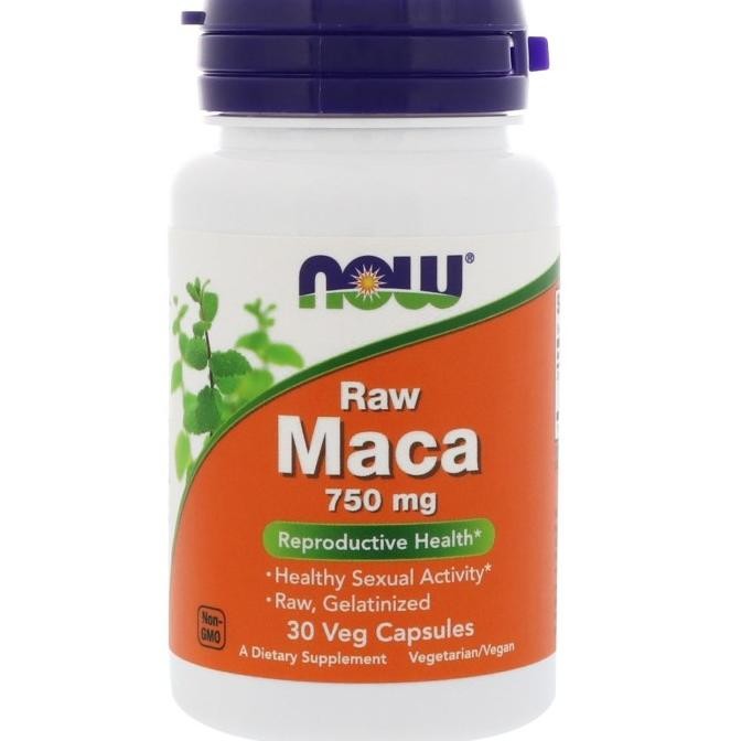 

Now Foods Raw Maca 750 Mg 30 Veg Capsules