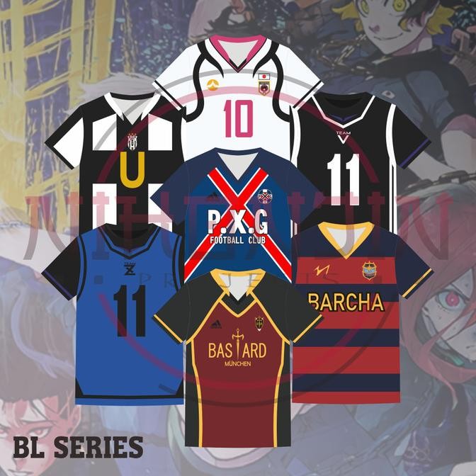 [PO] BLUE LOCK SOCCER ANIME CUSTOM JERSEY