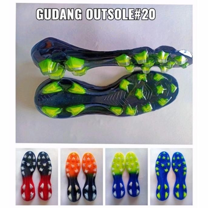 OUTSOLE/SOL SEPATU BOLA POLOS MANGKOK ORTUS IMPORT ONLY