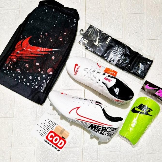 PAKET KOMPLIT SEPATU BOLA ANAK NIKE MERCURIAL SOL BENING