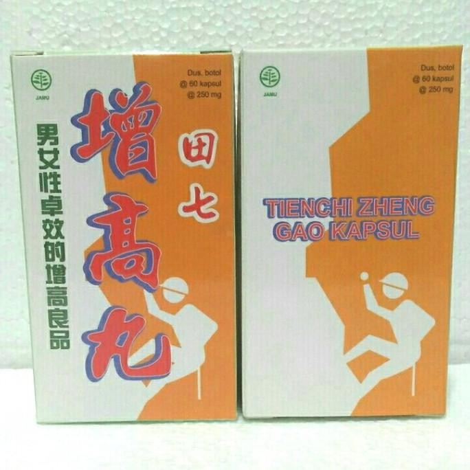 Tian Chi Zheng Gao Wan Obat Cina Tradisional Peninggi Badan 60 Kapsul [terlaris]