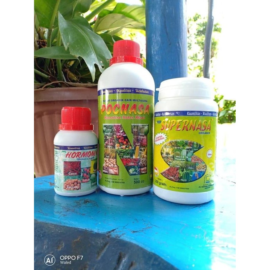 [TERMURAH] Paket Pertanian Organik Nasa Isi 3 Produk - Produk Nasa Ori - Pupuk Buah Nasa - Pupuk Per
