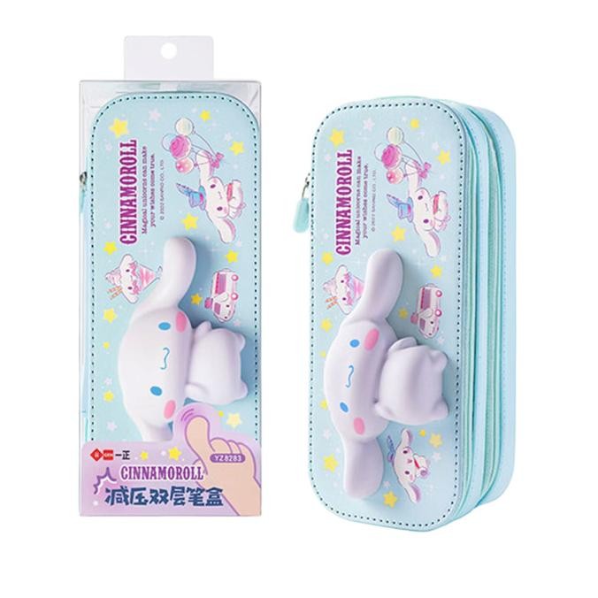 

TERBARU - Tempat Pensil 2 Susun Squishy Sanrio Pencil Case