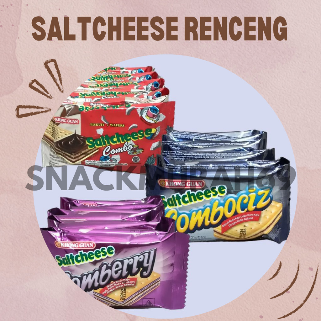 

Saltcheese Combo Khong Guan Biskuit Isi 10 Pcs 16 Gram