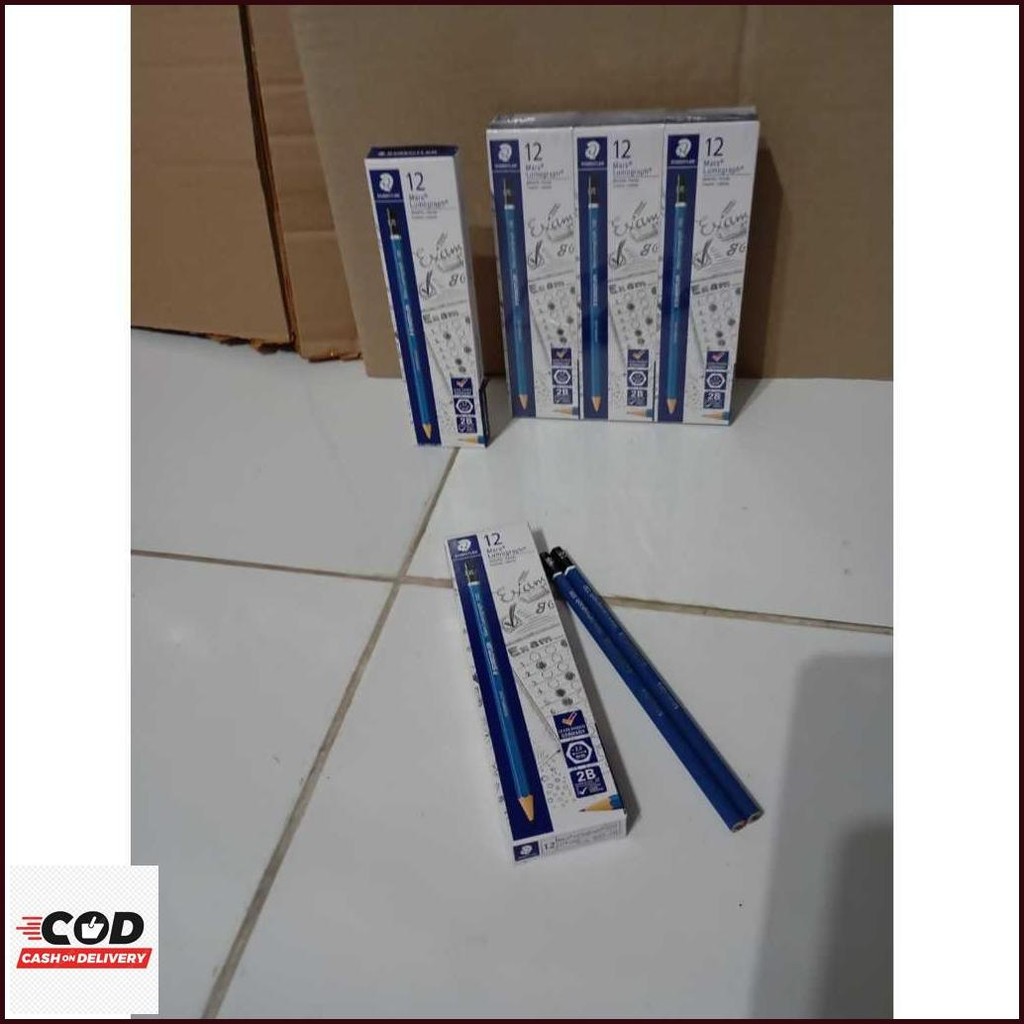 

Flash Sale Promo Pensil Staedtler 2B Paket 6 Pack (72 Pcs) Termurahh Grosir