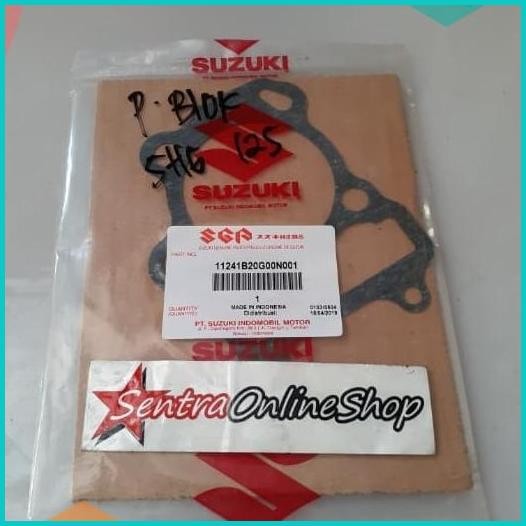 paking perpak blok shogun 125 orisinil sgp 11241b20g00n001 07D35Z4 lim
