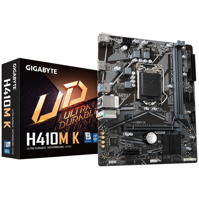 GIGABYTE H410M K Motherboard (DDR4, LGA1200, Intel H470)