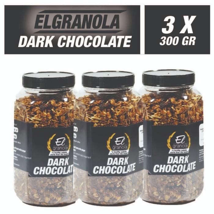

El Granola Dark Chocolate 3 X 300 Gr