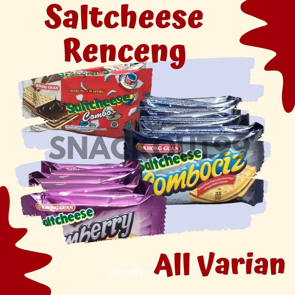 

Saltcheese Combo Khong Guan Biskuit Isi 10 Pcs 16 Gram