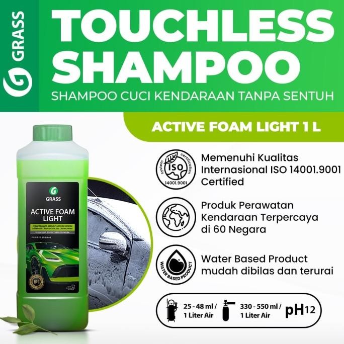 

TERSEDIA GRASS ACTIVE FOAM LIGHT TOUCHLESS SHAMPOO 1 LITER