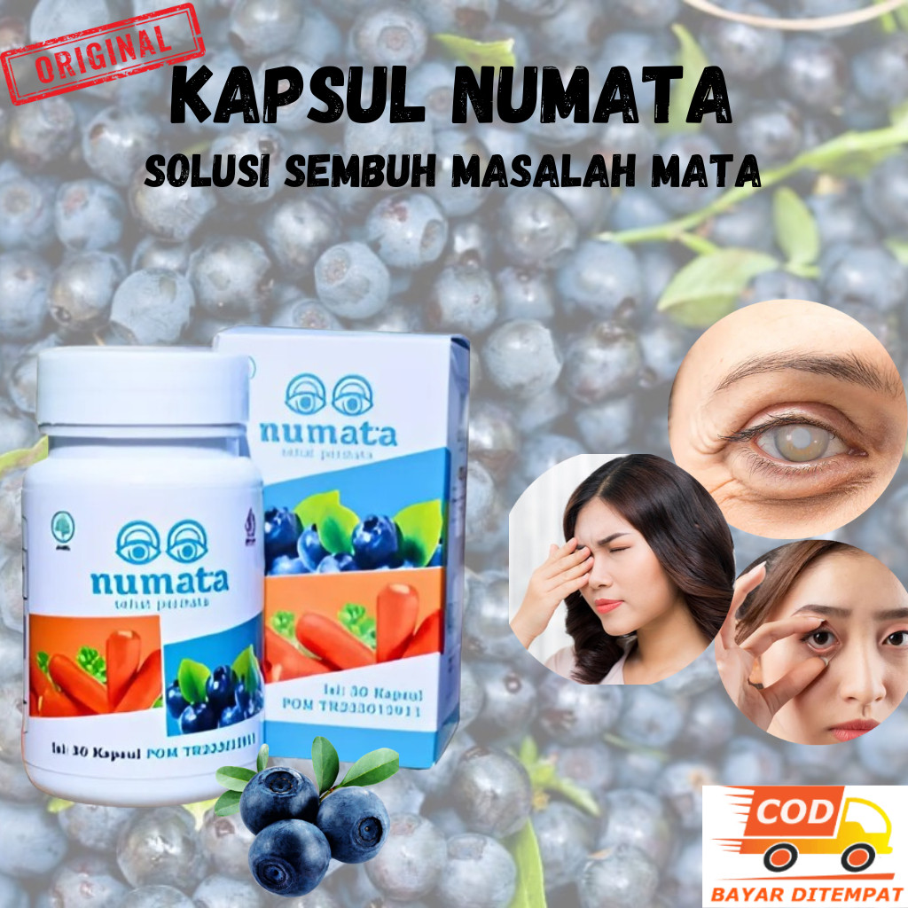 Vitamin Mata Numata Mengobati Mata Berlemak Pterygium Sudah BPOM