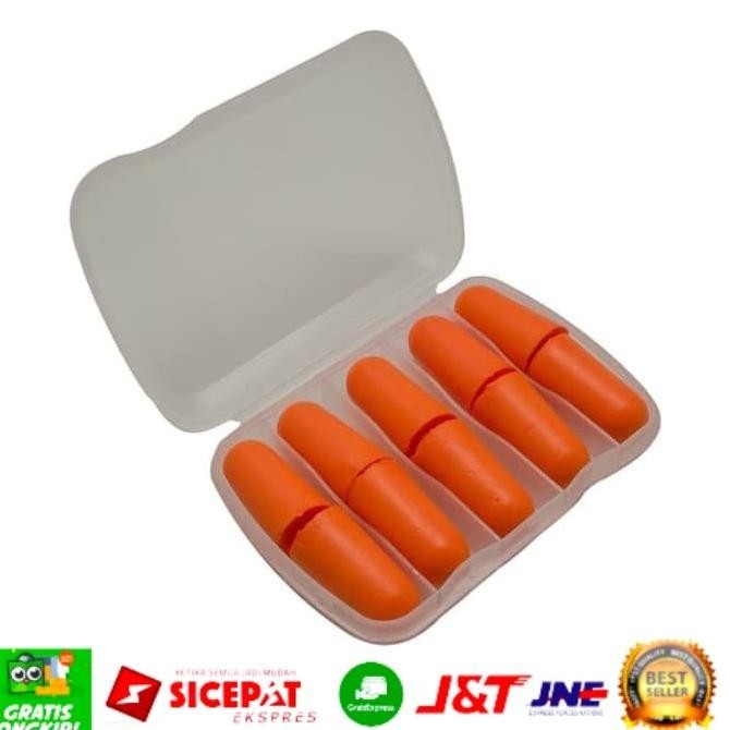 

TERSEDIA EAR PLUG EARPLUG SATU SET 5 PCS PELINDUNG TELINGA BAHAN FOAM KRISBOW