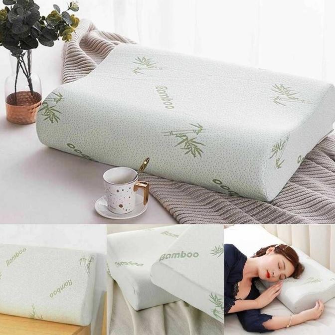 

TERSEDIA BANTAL TIDUR SEHAT EMPUK NYAMAN MEMORY FOAM SLOW REBOUND BAMBOO SD600