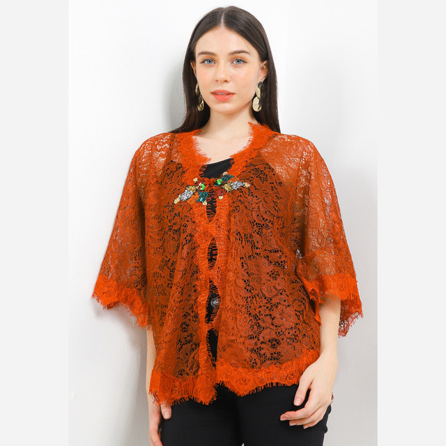 LUIRE by Raden Sirait Kebaya Reling Brukat Wanita