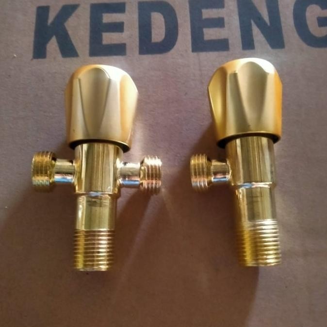 Promo stop kran gold shower / kran shower Gold COD