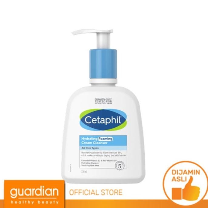 

TERSEDIA CETAPHIL HYDRATING FOAM CREAM CLEANSER 236ML