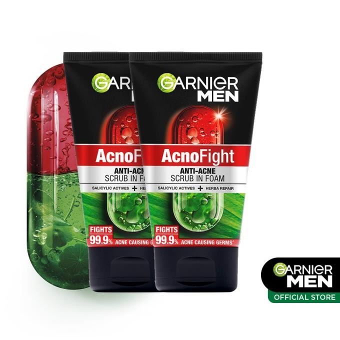 

TERSEDIA GARNIER MEN ACNO FIGHT 12 IN 1 FOAM 100ML (TWIN PACK)