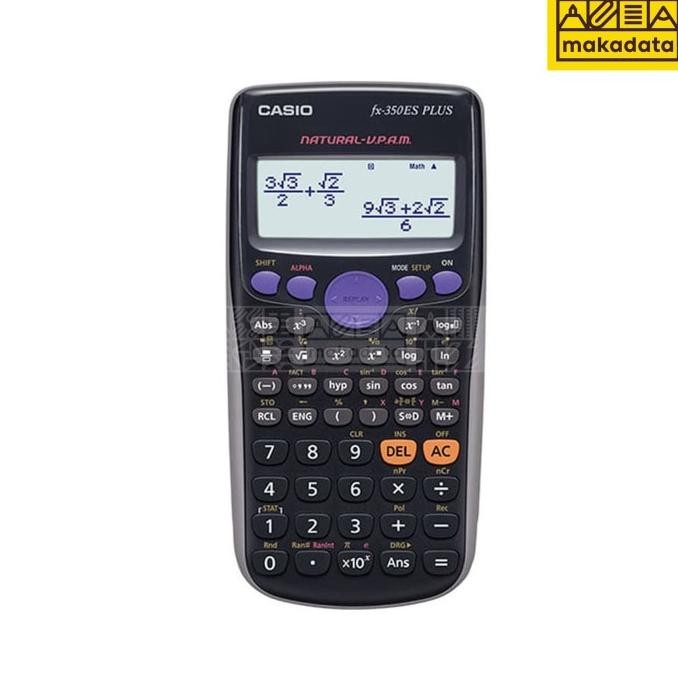 

TERBARU - CASIO FX-350ES PLUS SCIENTIFIC CALCULATOR | SAINS KALKULATOR