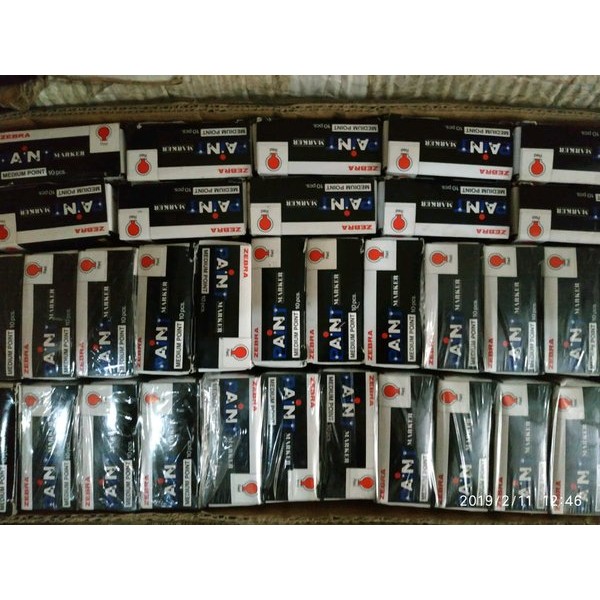 

Terlaris Spidol Zebra Paint Marker New