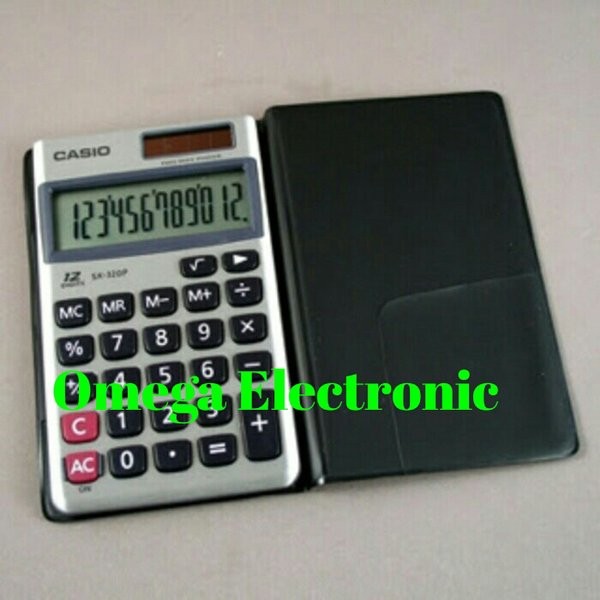 

Terlaris Casio Calculator Sx-320P Sx 320 P - Kalkulator Pocket Kantong New