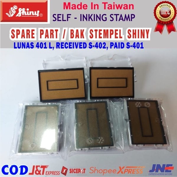 

Terlaris Bak Stempel Shiny 401L402401 Lunas Paid Received New