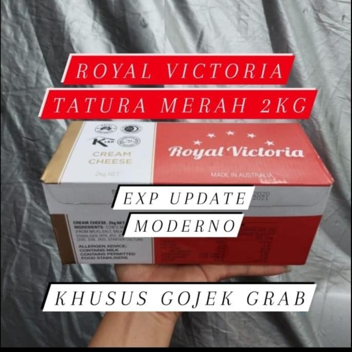 

EKSLUSIF Royal Victoria Tatura Cream Cheese 2 kg Kode 518