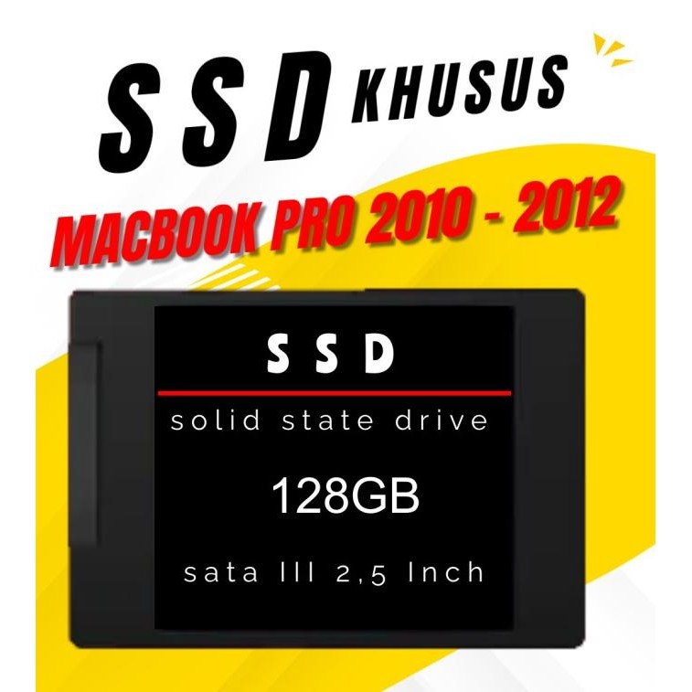 NEW Upgrade SSD Macbook Pro 2010-2011-2012 Sudah terinstall Os & Aplikasi