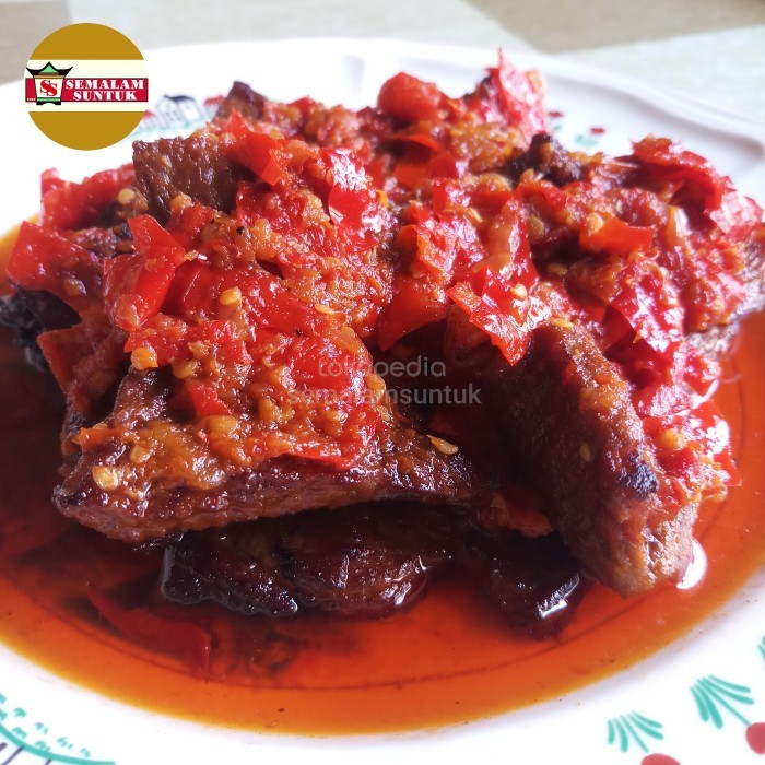 

DENDENG BALADO SEMALAM SUNTUK 600gr TERJAMIN RASANYA SEJAK 1969 TERLARIS