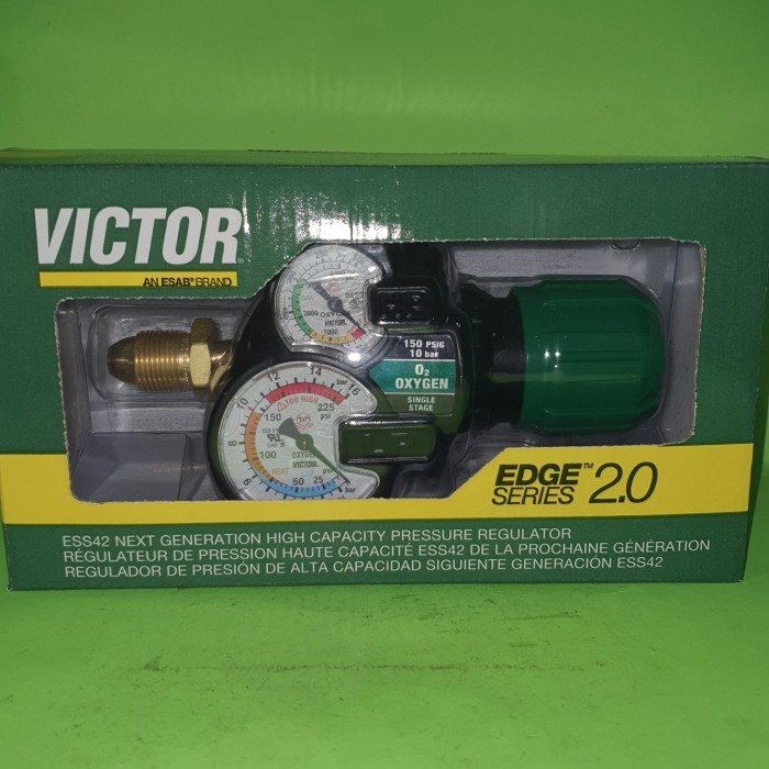 TERBARU VICTOR REGULATOR OXYGEN ESS42 - 150 - 992 OXYGEN SINGLE STAGE