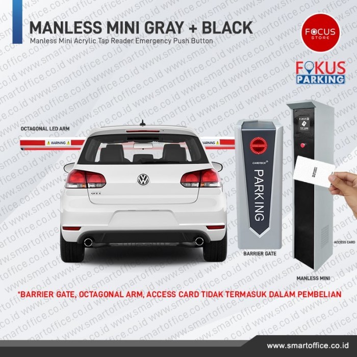 Box Parkir Manless Rfid Card Tap Reader Tombol Bantuan Premium Quality Original