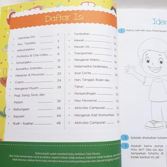 

Buku Aktivitas Anak Tk Smart Big Book 365 Calistung Membaca Menulis