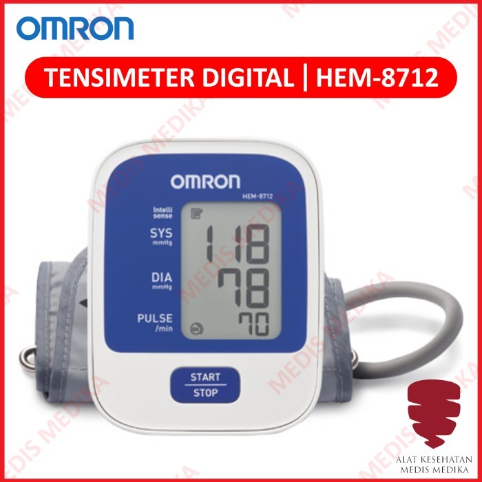 Tensimeter Digital Omron Original Alat Ukur Tekanan Darah Tensi Asli