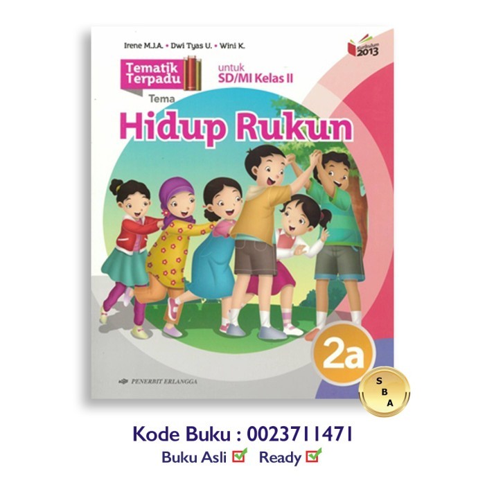 

Buku Tematik Terpadu Kelas 2 SD Kurikulum 2013 Revisi K13n Erlangga
