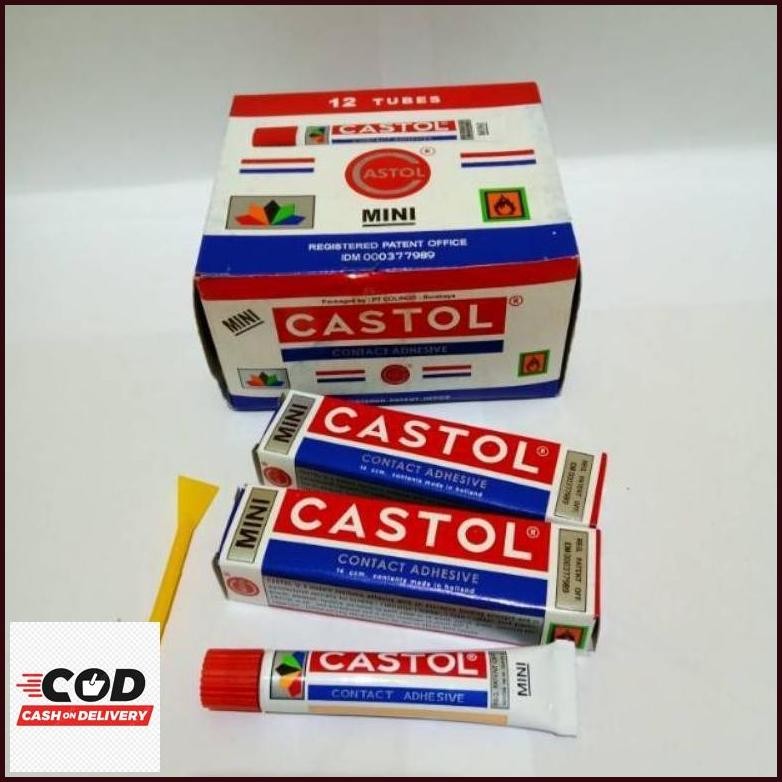 

Flash Sale Viral (1 Lusin / 12 Pcs) Lem Castol Mini 14Cc - Lem Karet Lem Sepatu Dll Grosir