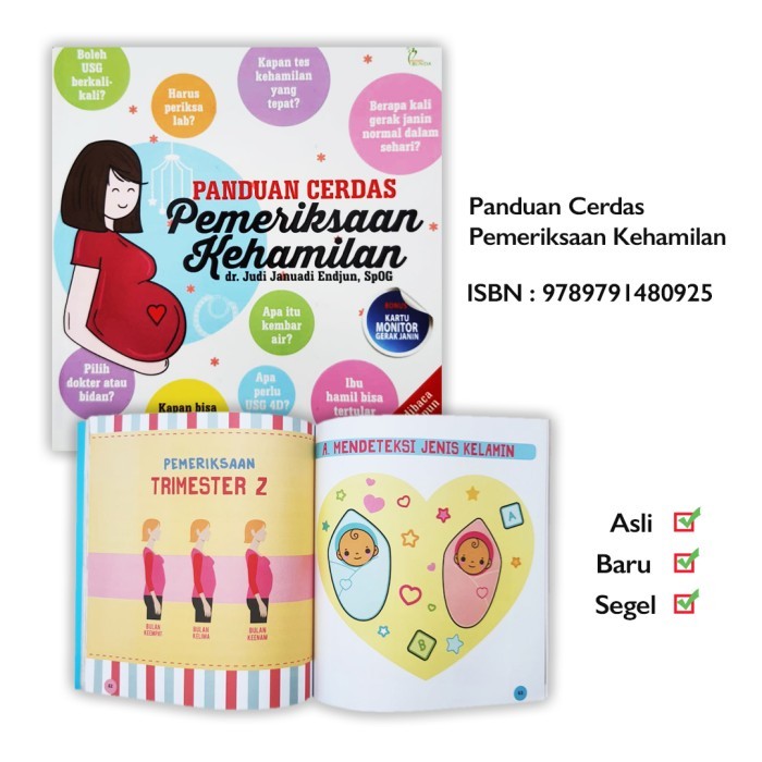 

PROMO! Buku Panduan Ibu Hamil : Panduan Cerdas Pemeriksaan Kehamilan dr Judi