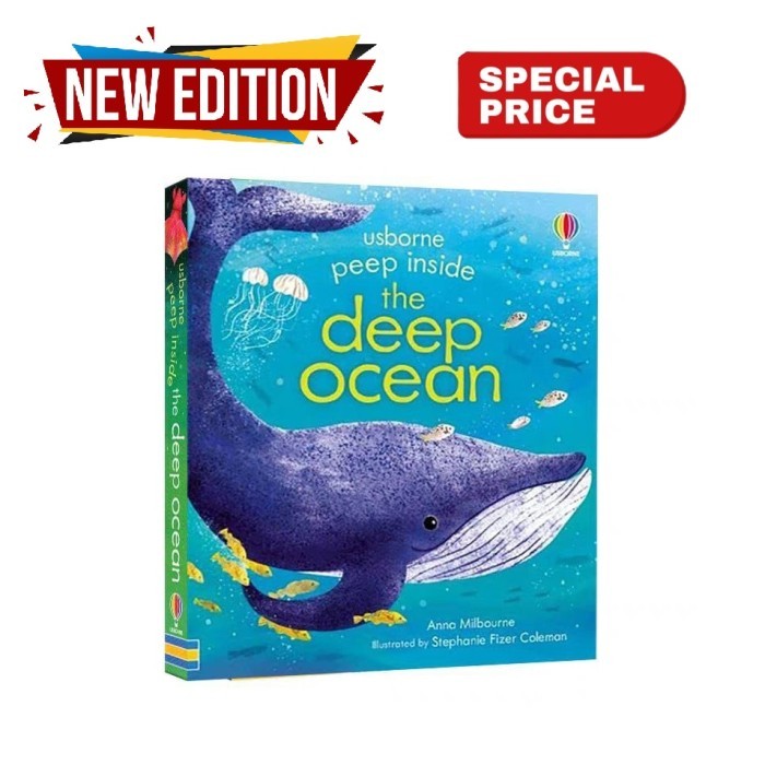 

TERLARIS! Usborne Peep Inside the Deep Ocean Board Book