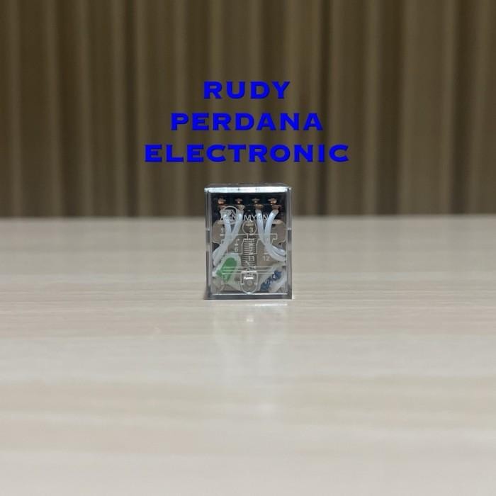 RELAY MY4N 14P 14 PIN KAKI 24VDC DC 24V 24 VOLT Import Premium