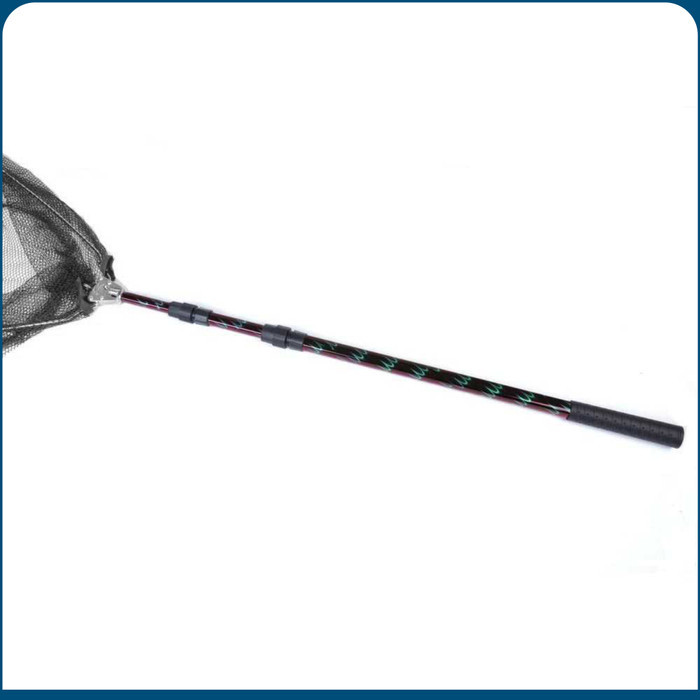 Serokan Ikan Lipat Besar Serok Jaring Panjang Telescopic Aluminium