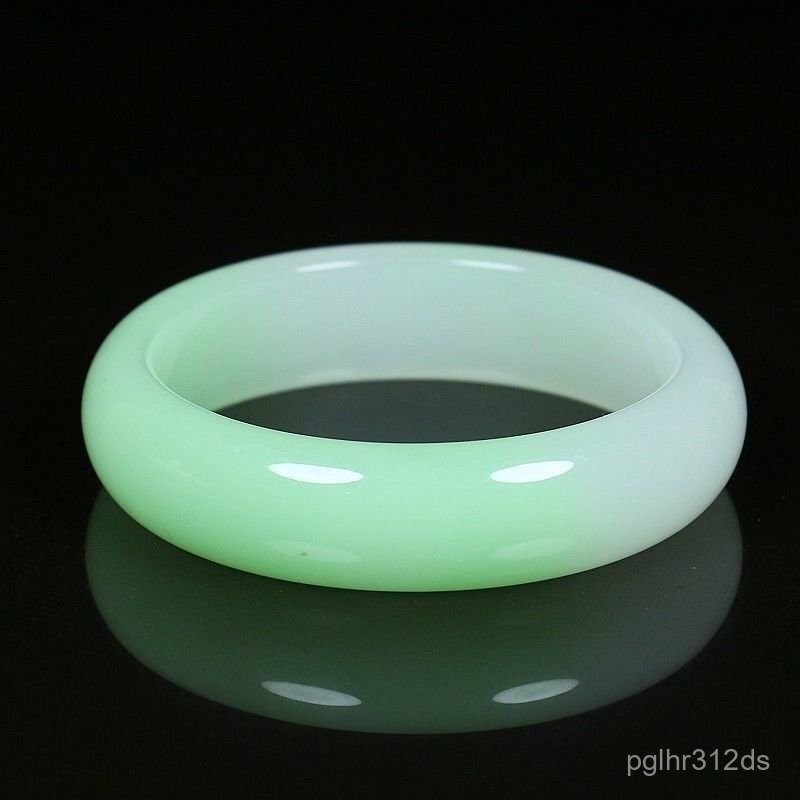 Gelang Hetian Giok Putih Wanita, Gelang Giok