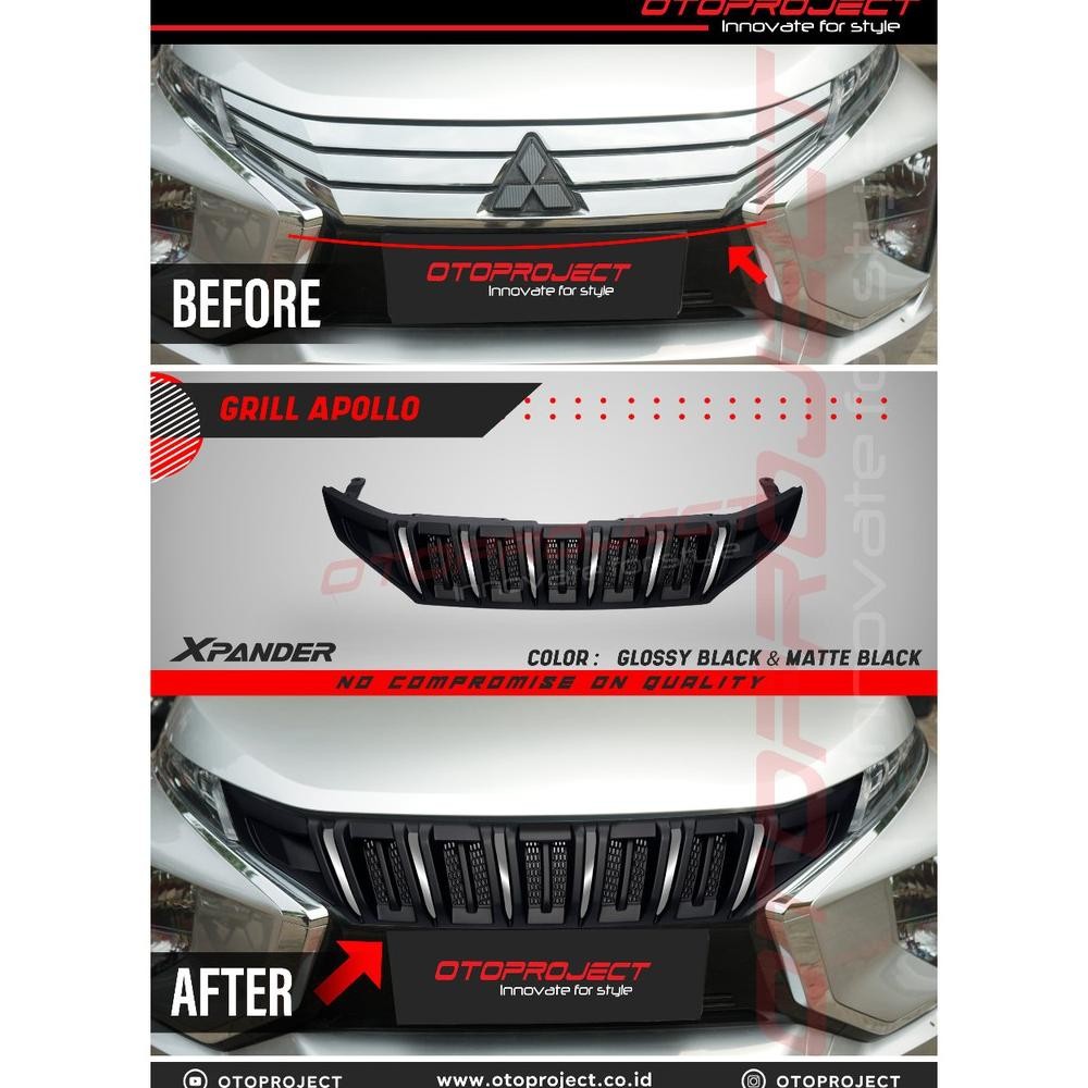 Otoproject - Front Grill Mitsubishi Xpander