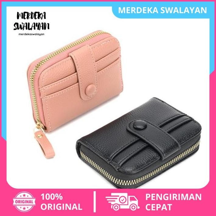 

DOMPET KARTU CARD HOLDER KULIT WANITA ORGANIZER CARD HOLDER MUAT BANYAK J BEST BRAND BY MERDEKA SWALAYAN !!